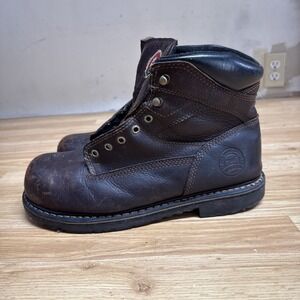 Mens Irish Setter 83624 Farmington Brown Leather Steel‎ Toe Work Boots Size 13D